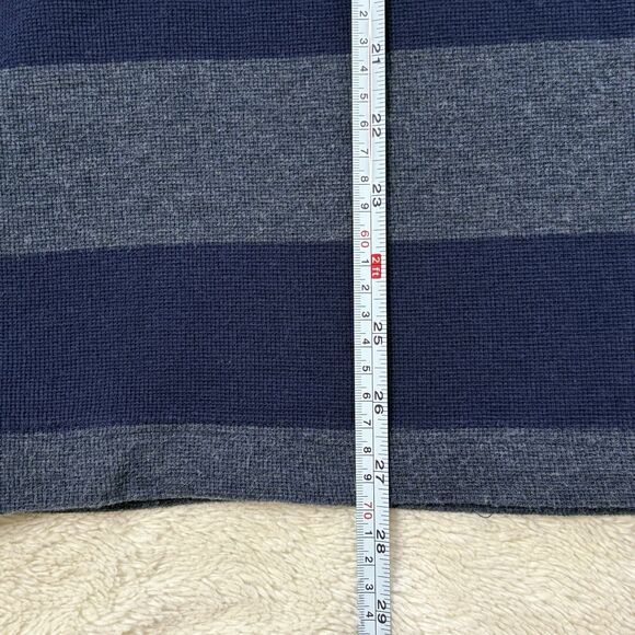 Vintage Polo Sport Ralph Lauren Rugby Mens Short Sleeve XXL Yellow & Navy Casual - Picture 7 of 7